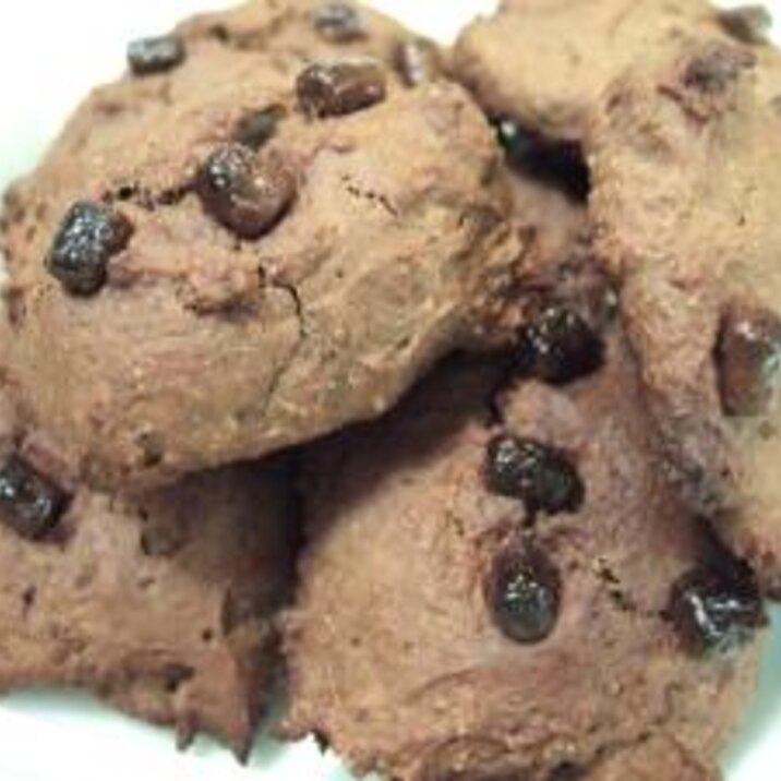 豆腐と板チョコでノンオイル ケーキ風チョコクッキー レシピ 作り方 By べーさん1696 楽天レシピ